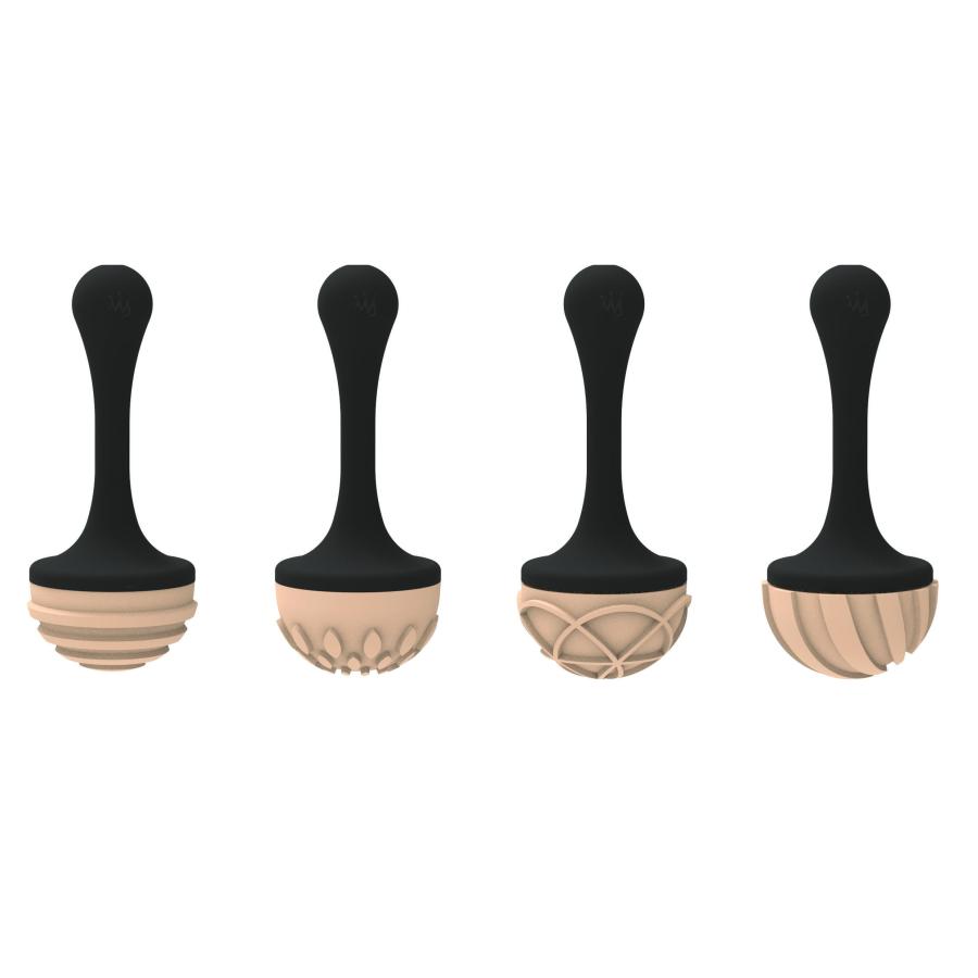 Suklaamuotti Kit Semisfera 03 + 4 erilaista suklaaleimasinta - Silikomart Professional