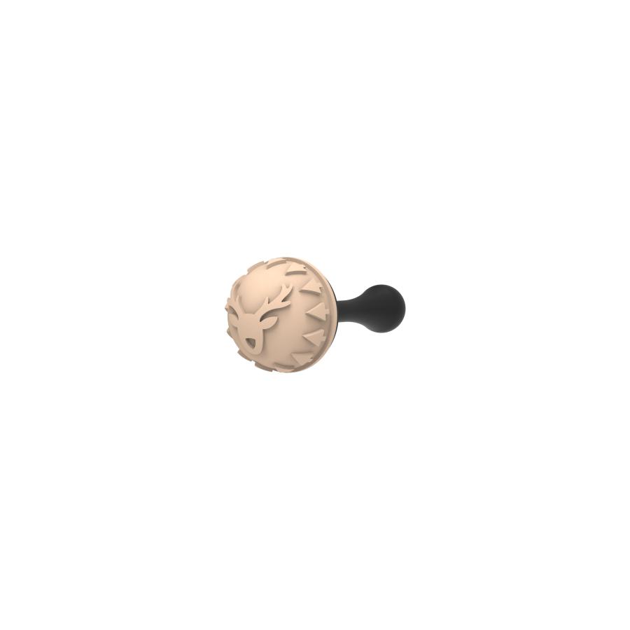Puolipallomuotti ja suklaaleimasimet 4 kpl Semisfera01 & Choco Stamp B - Silikomart Professional
