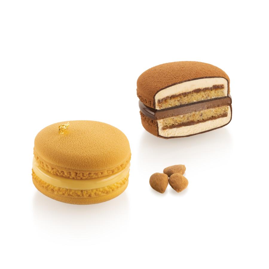 Silikomart MACARON 110 -setti (2 silikonimuottia)