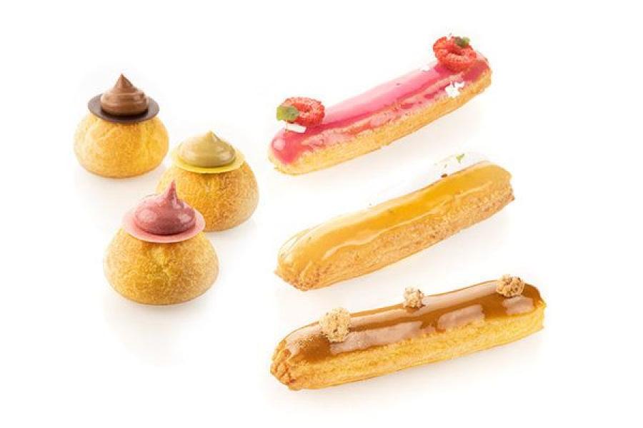 éclair ja tuulihattu leivonta-alusta 30x40 cm 2-puolinen - Silikomart Professional