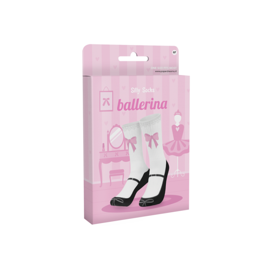 Hassut sukat - Ballerinakengät, 1 koko