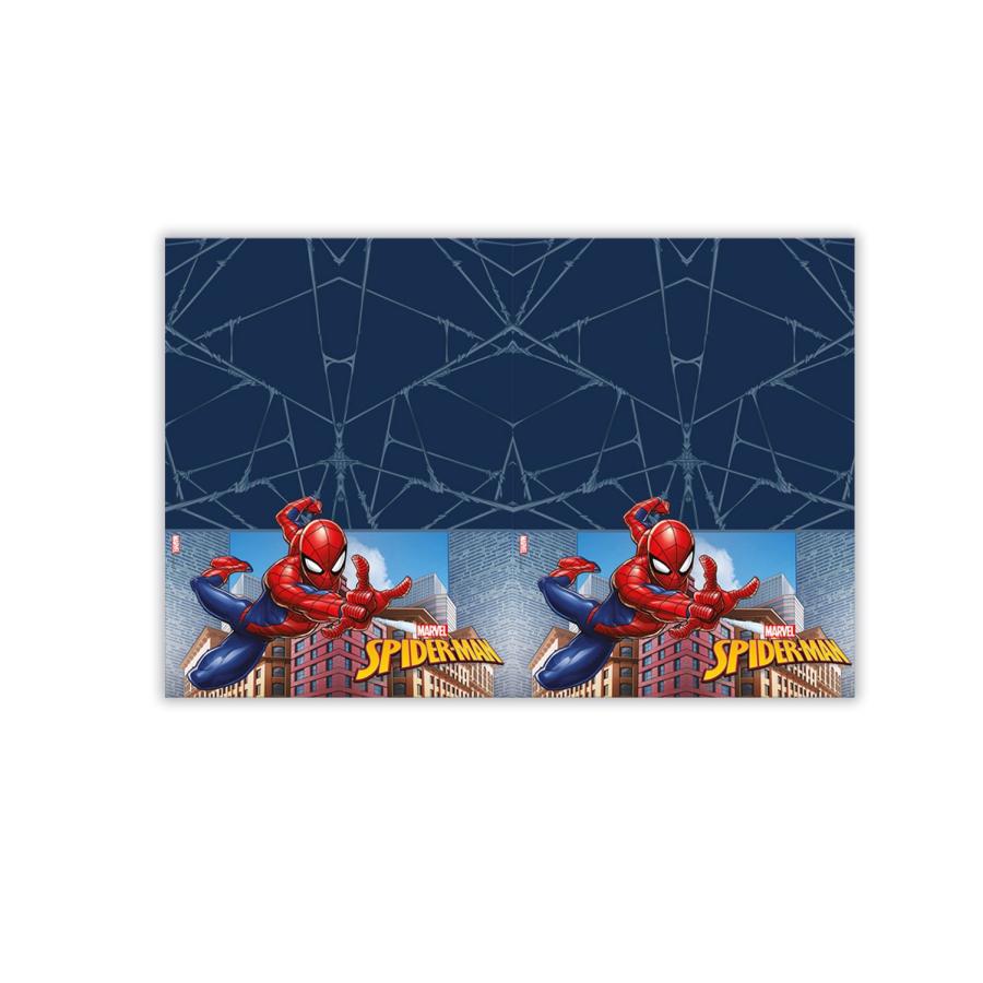 Spiderman paperinen pöytäliina, 120 x 180 cm