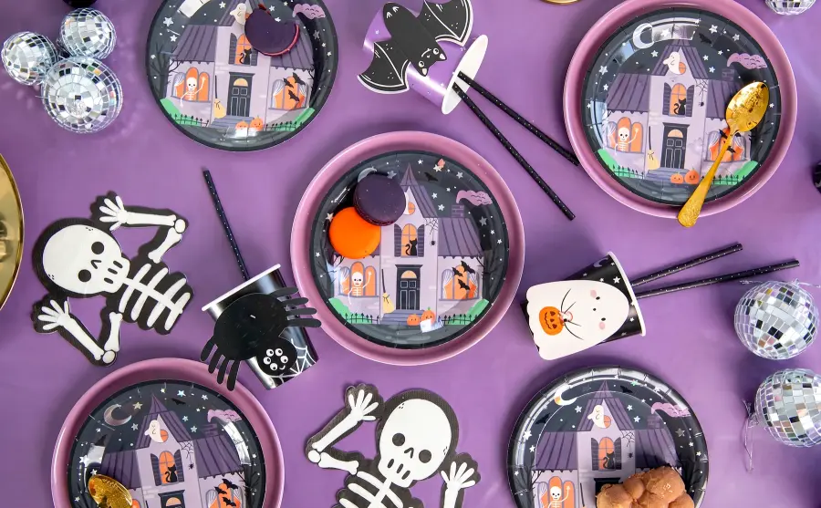 Pahvimukit Halloween Spooky Friends, 6 kpl