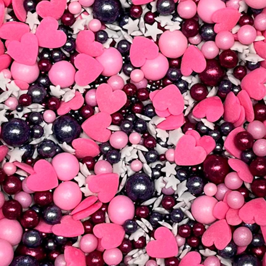 Syötävät koristeet Sweetheart, 65 g - gluteeniton