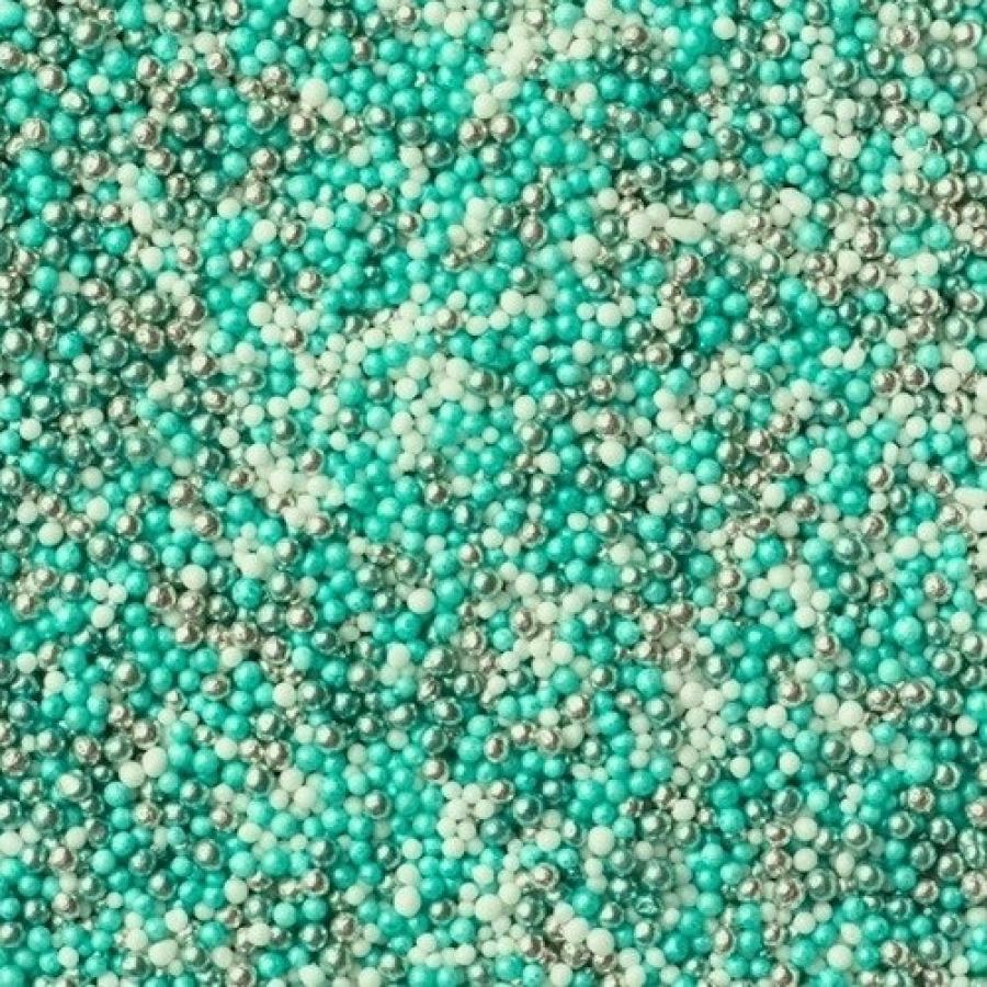 Nonparellit turkoosi + hopea 70 g – gluteeniton