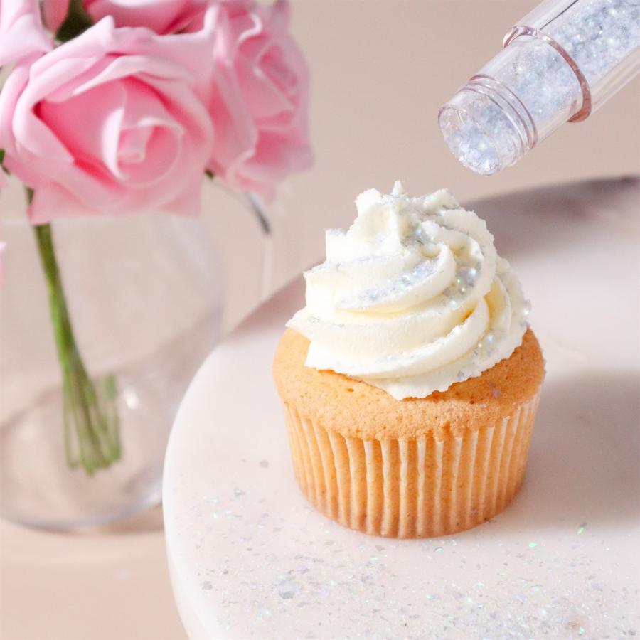 Syötävä glitter 3 g, Iridescent Diamond Dust