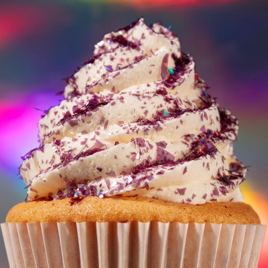 Syötävä glitter 3 g, Iridescent Violetti ametisti