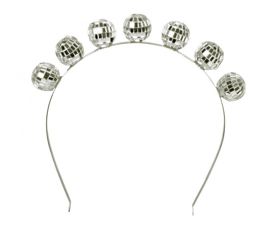 Tiara / hiuspanta diskopallot