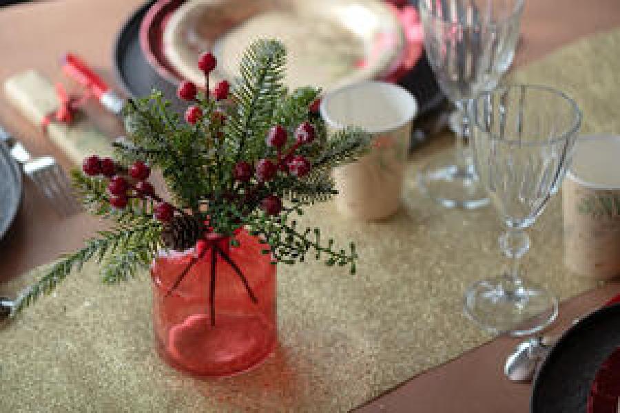 Lasimaljakko punainen 9 x 11 cm