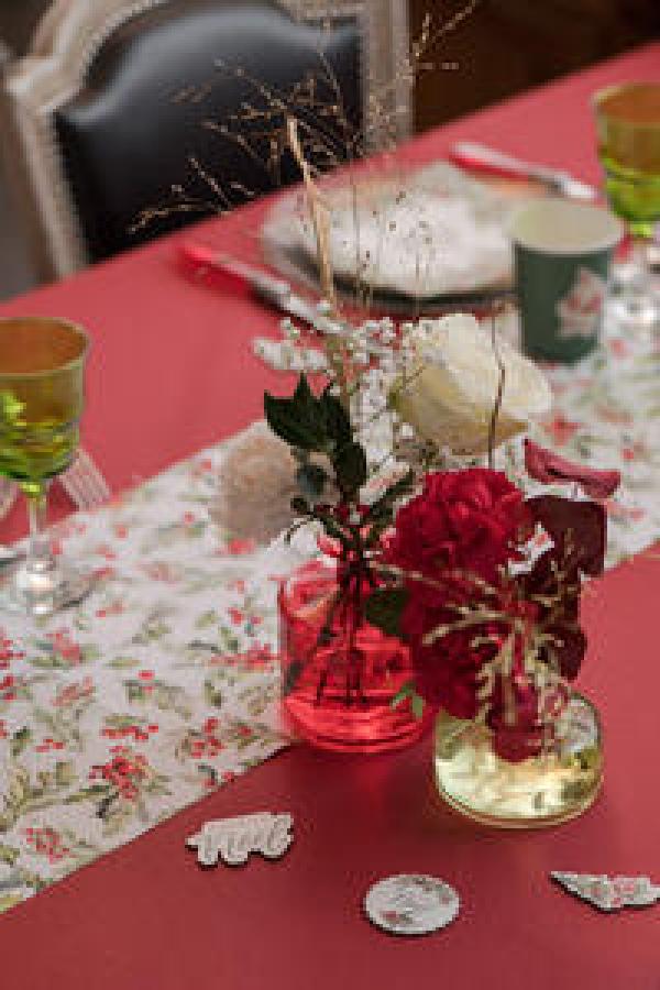 Lasimaljakko punainen 9 x 11 cm