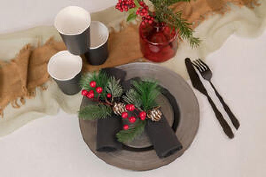 Lasimaljakko punainen 9 x 11 cm