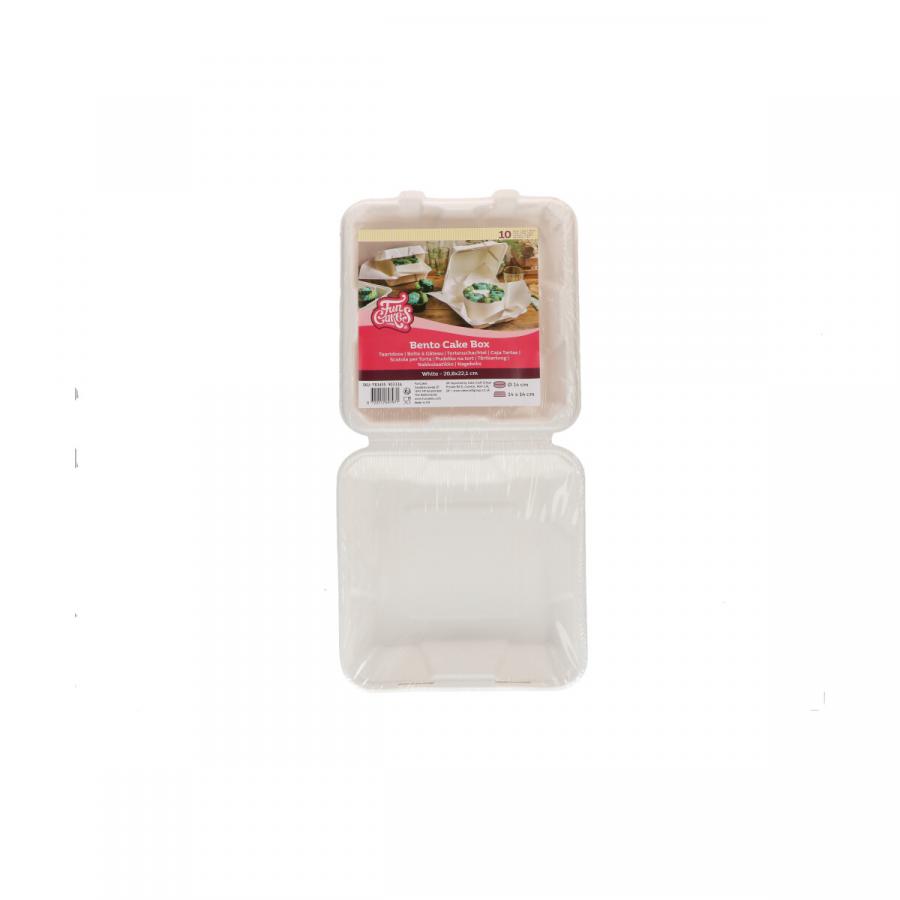 Bento kakkulaatikko 20,8 x 22,1 cm - 10 kpl