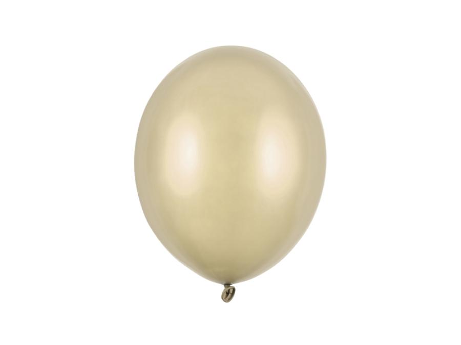 Vahvat ilmapallot 100 kpl, metalliset viileä kulta 27 cm