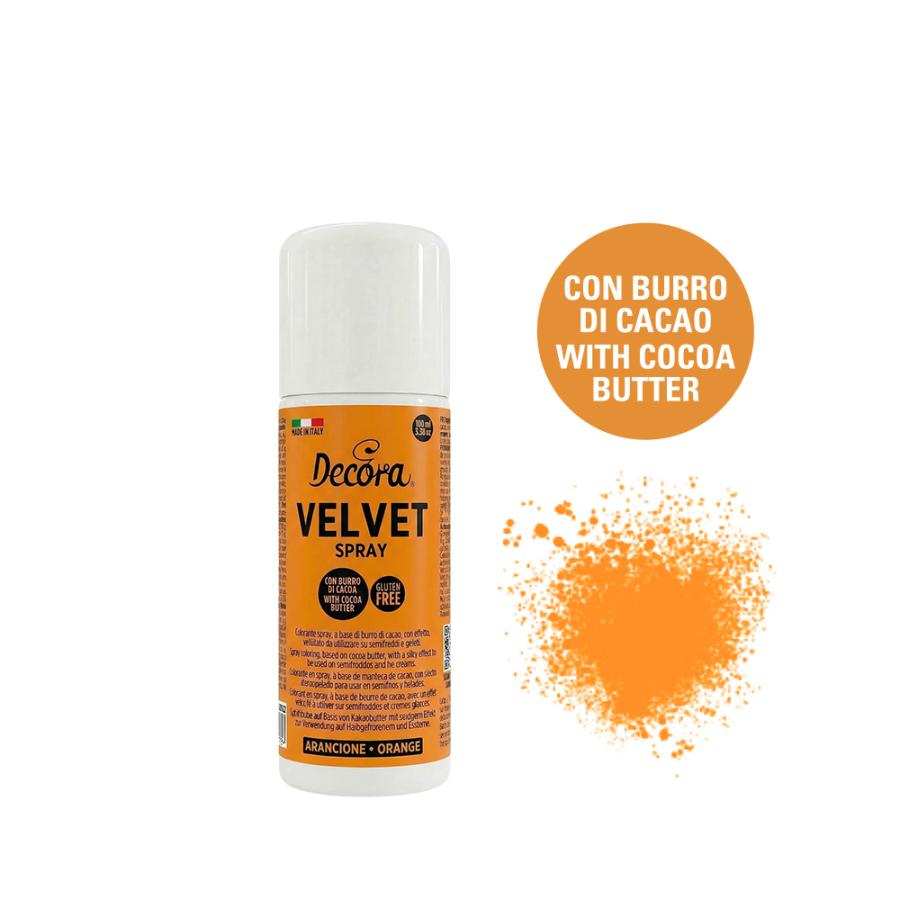 Velvet spray Oranssi 100 ml - Decora
