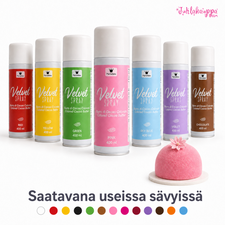 Velvet spray / suklaaspray 400 ml
