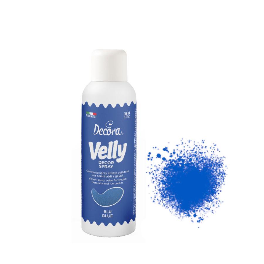 Velvet spray / Velly spray sininen, 100 ml - Decora
