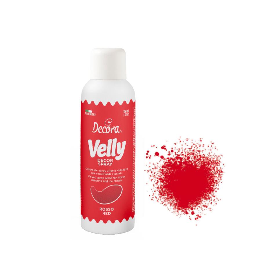 Velvet spray / Velly spray punainen, 100 ml - Decora