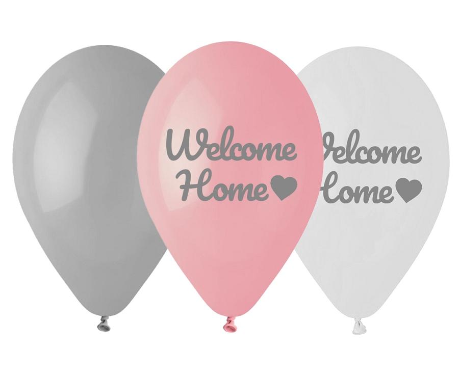 Welcome Home Ilmapallot 30 cm, 6 kpl