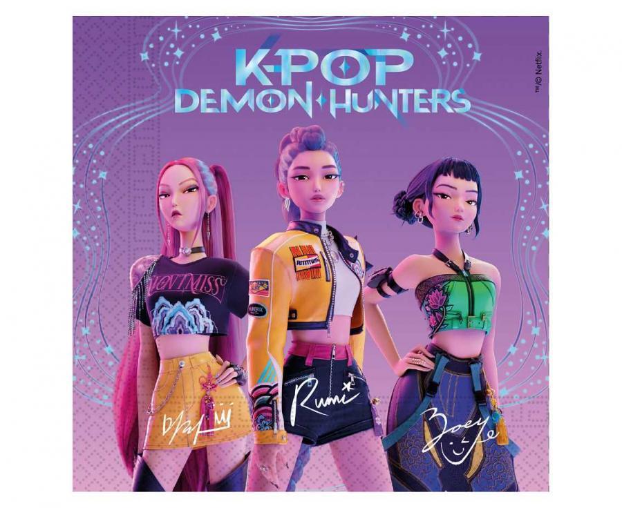 K-Pop Demon Hunters lautasliinat, 20 kpl
